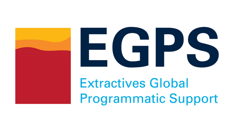 Logo of Extractives Global Programmatic Support (EGPS), a multi-donor trust fund, supported by the World Bank Group